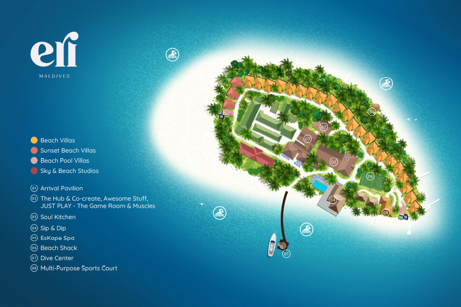 エリ モルディブホテルイメージ [ モルディブ ]